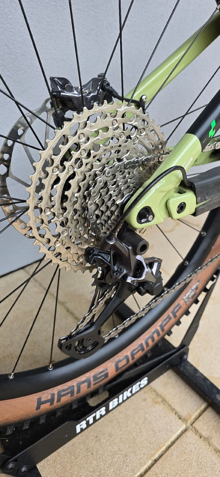 Used CUBE STEREO HYBRID 140 HPC SL 625 2022 Mountainbike, Green — image 5 of 8