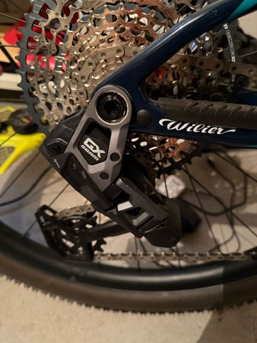 Wilier urta Max slr Custom SRAM GX Eagle AXS 2026 Mountainbike usato, Blu — immagine 8 di 18
