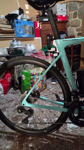Used Bianchi Specialissima Shimano Ultegra Di2 2025 Road & Gravel, Blue — image 3 of 8