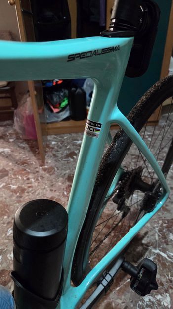 Used Bianchi Specialissima Shimano Ultegra Di2 2025 Road & Gravel, Blue — image 7 of 8