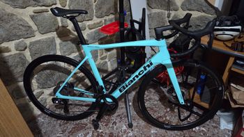 Used Bianchi Specialissima Shimano Ultegra Di2 2025 Road & Gravel, Blau — image 3 of 9