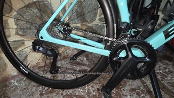 Used Bianchi Specialissima Shimano Ultegra Di2 2025 Road & Gravel, Blau — image 6 of 9