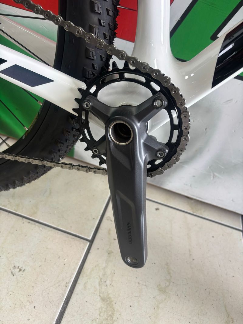 Used Bianchi Nitron 9.3 XT/SLX 2025 2025 Mountainbike, White — image 4 of 14