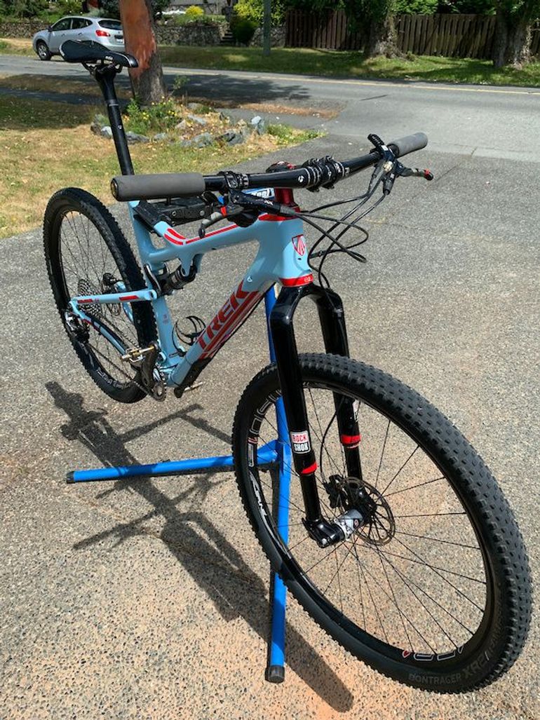 Used Trek Superfly FS 9.9 SL XX1 2015 2015 Mountainbike, Blue, 29 — image 1 of 4