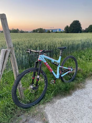 Used Trek Superfly FS 9.9 SL XX1 2015 2015 Mountainbike, Blue, 29 — image 5 of 8