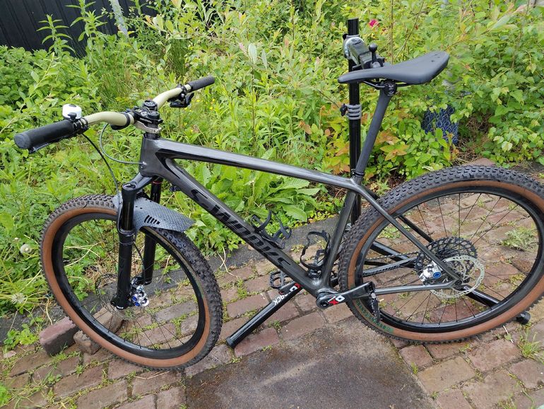 Used Specialized Men's S-Works Epic Hardtail XX1 Eagle™ 2018 2018 Mountainbike, Light Gray, 29 — image 2 of 8
