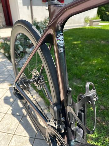 Used Giant TCR Advanced Pro Disc 1 Di2 2024 2024 Road & Gravel, Purple — image 4 of 5