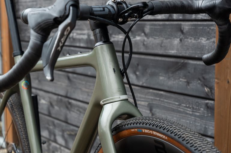 Used Open U.P. Shimano GRX Di2 2021 Road & Gravel, Green — image 4 of 5