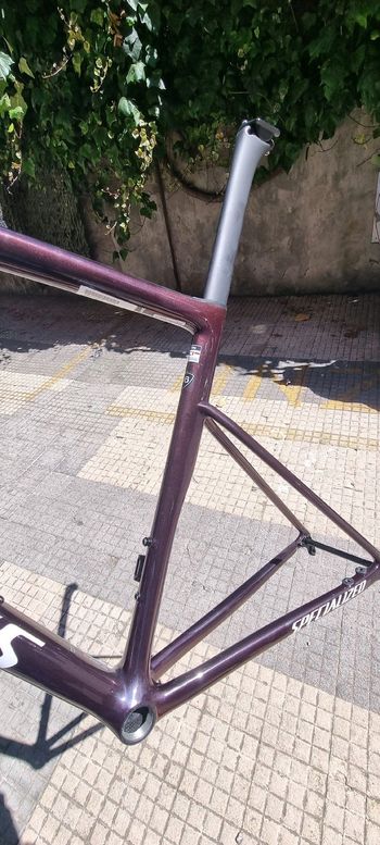 Used Specialized S-Works Tarmac SL8 Frameset - FACT 12r Carbon 2025 Frameset 2025 Road & Gravel, Nero — image 8 of 10