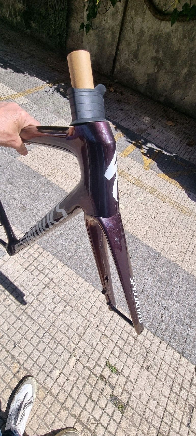 Used Specialized S-Works Tarmac SL8 Frameset - FACT 12r Carbon 2025 Frameset 2025 Road & Gravel, Nero — image 7 of 10