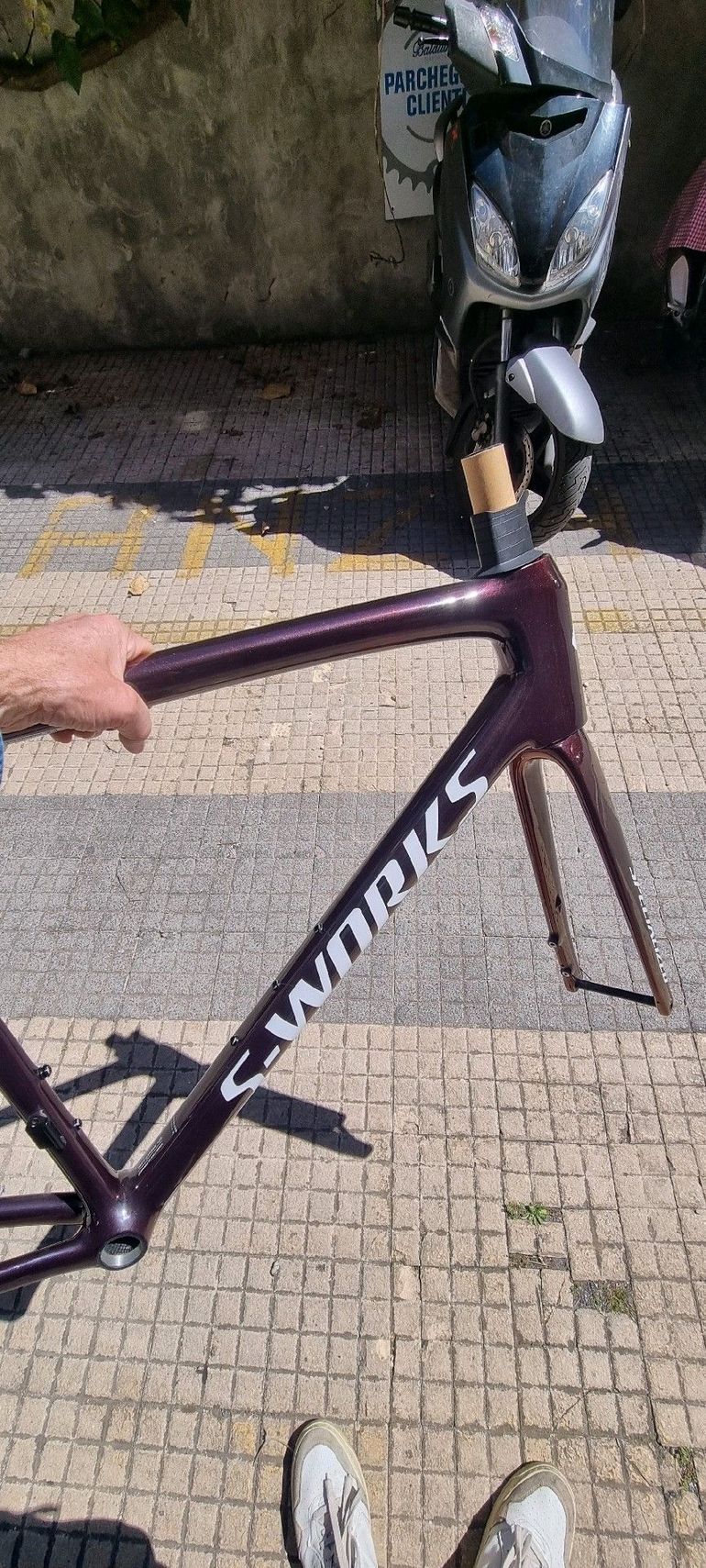 Used Specialized S-Works Tarmac SL8 Frameset - FACT 12r Carbon 2025 Frameset 2025 Road & Gravel, Nero — image 6 of 10
