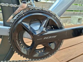 Used Canyon Ultimate CF SL 7 Di2 Aero 2025 2025 Road & Gravel, Light Gray — image 4 of 7