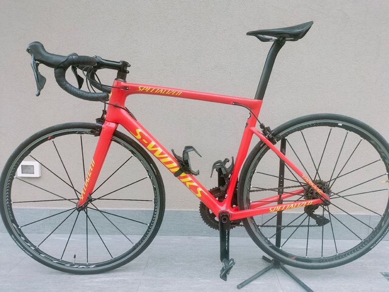 Used Specialized Tarmac Shimano Dura Ace 2019 Road & Gravel, Red — image 2 of 6
