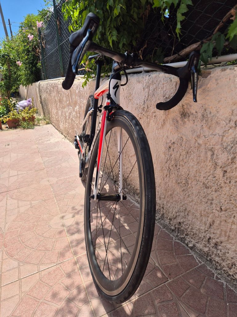 Used Specialized Men's S-Works Tarmac 2018 2018 Road & Gravel, Weiß — image 3 of 4
