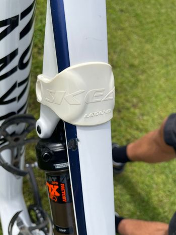 Used Canyon Lux CF SLX 9 TEAM 2022 2022 Mountainbike, White, 29 — image 4 of 9