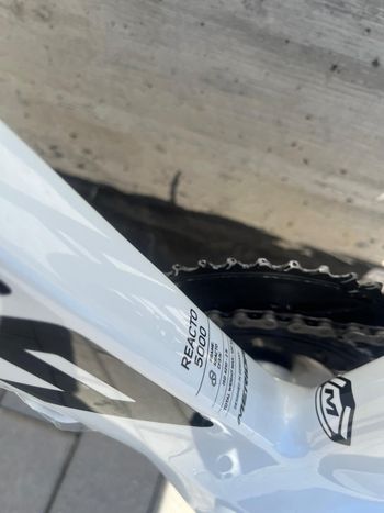 Used Merida Reacto White Ultegra Di2 Vision Team 35 2025 Road & Gravel, White — image 7 of 10