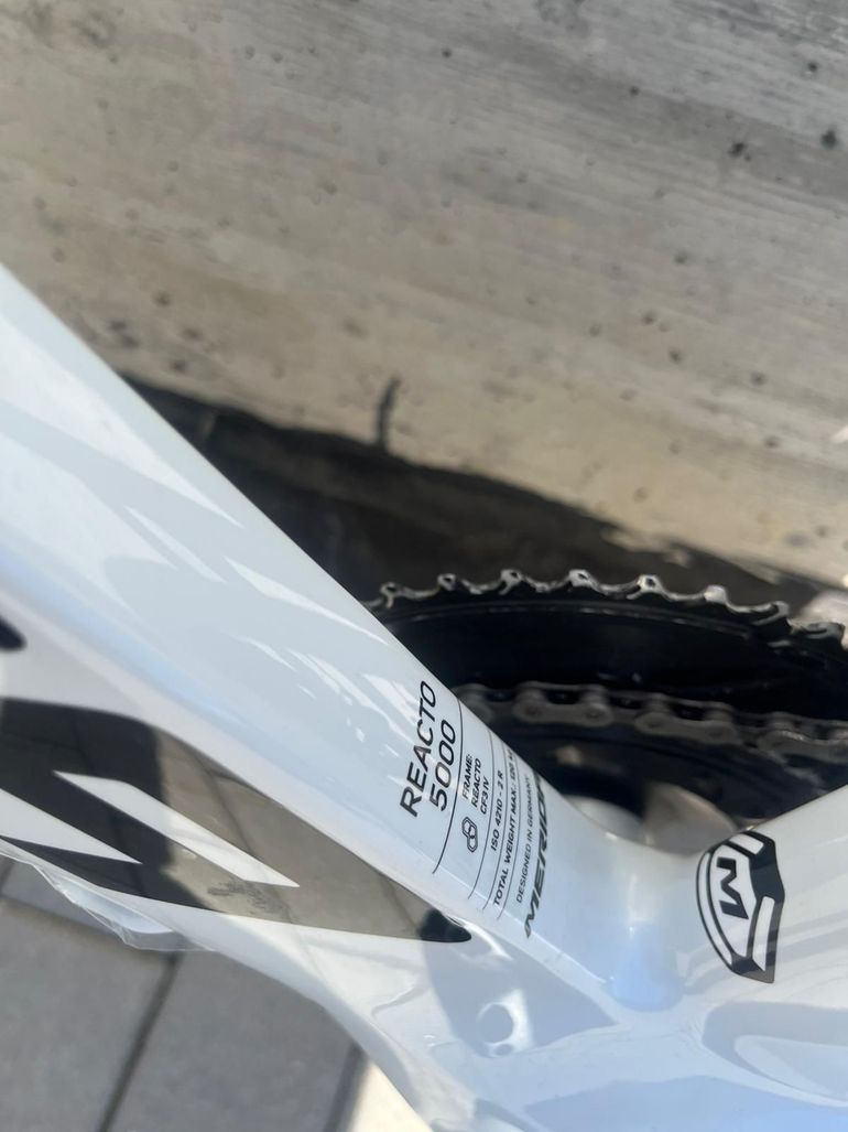 Used Merida Reacto White Ultegra Di2 Vision Team 35 2025 Road & Gravel, White — image 7 of 10