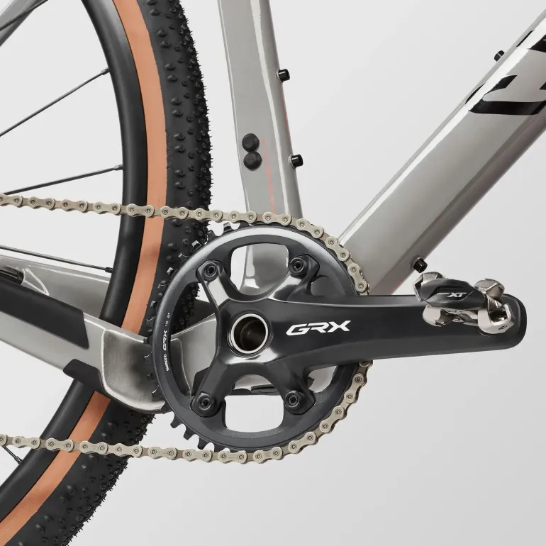 Used Canyon Grizl CF SL 8 Suspension 1by 2022 2022 Road & Gravel, Light Gray — image 3 of 7
