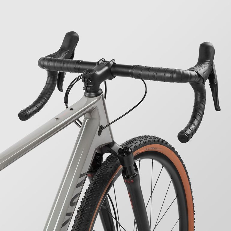 Used Canyon Grizl CF SL 8 Suspension 1by 2022 2022 Road & Gravel, Light Gray — image 1 of 7