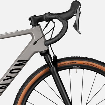 Used Canyon Grizl CF SL 8 Suspension 1by 2022 2022 Road & Gravel, Light Gray — image 5 of 7