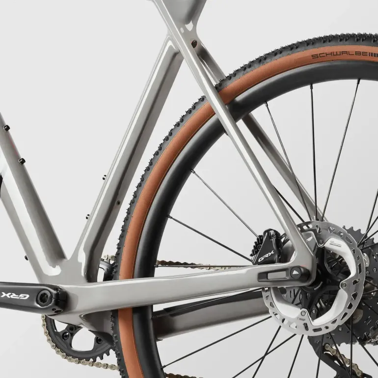 Used Canyon Grizl CF SL 8 Suspension 1by 2022 2022 Road & Gravel, Light Gray — image 2 of 7