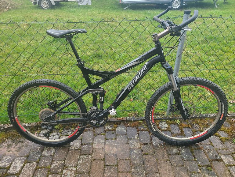 Used Specialized FSRxc Comp 2009 2009 Mountainbike, Schwarz, 26 — image 2 of 4