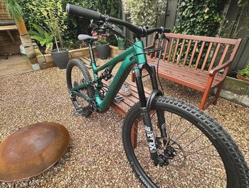Used Specialized Turbo Levo SL Comp Alloy 2024 2024 Mountainbike, Green — image 3 of 7
