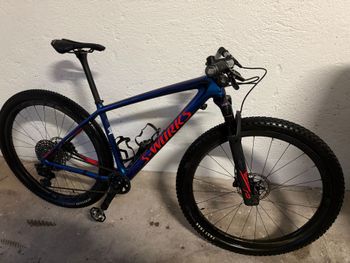 Used Specialized S-Works Epic Hardtail 2019 2019 Mountainbike, Blue, 29 — image 2 of 10