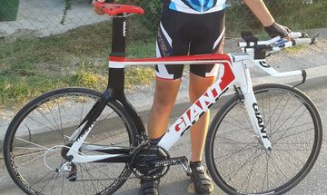 Used Giant Trinity Advanced SL 0 2014 2014 Road & Gravel, White — image 2 of 5