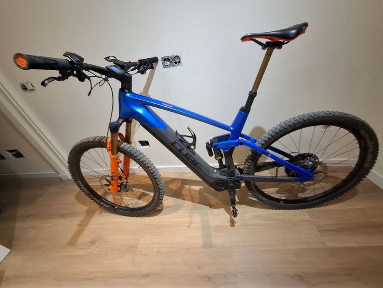 Used CUBE STEREO HYBRID 140 HPC, ACTIONTEAM 750 2024 2024 Mountainbike, Blue, 27.5, 29 — image 3 of 9