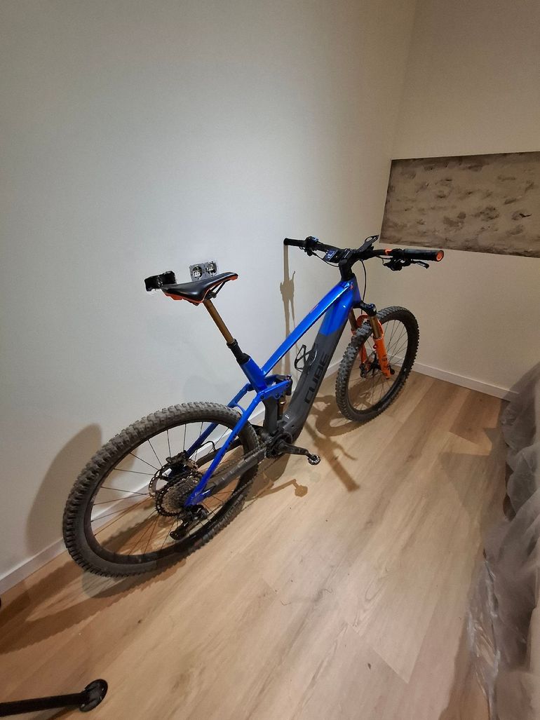Used CUBE STEREO HYBRID 140 HPC, ACTIONTEAM 750 2024 2024 Mountainbike, Blue, 27.5, 29 — image 9 of 9