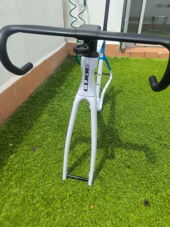 Used CUBE LITENING AERO C:68X FRAMESET 2024 Frameset 2024 Road & Gravel, White — image 7 of 7