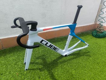 Used CUBE LITENING AERO C:68X FRAMESET 2024 Frameset 2024 Road & Gravel, White — image 2 of 7