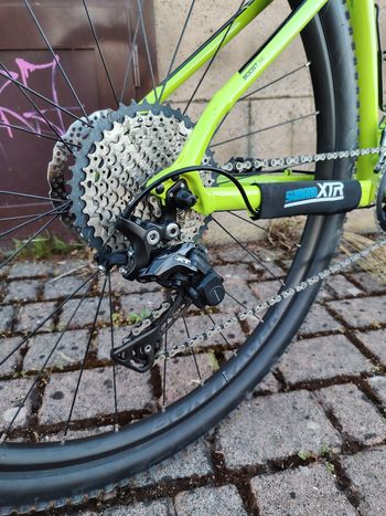 Used Trek X-Caliber 9 2019 2019 Mountainbike, Green, 27.5, 29 — image 3 of 13
