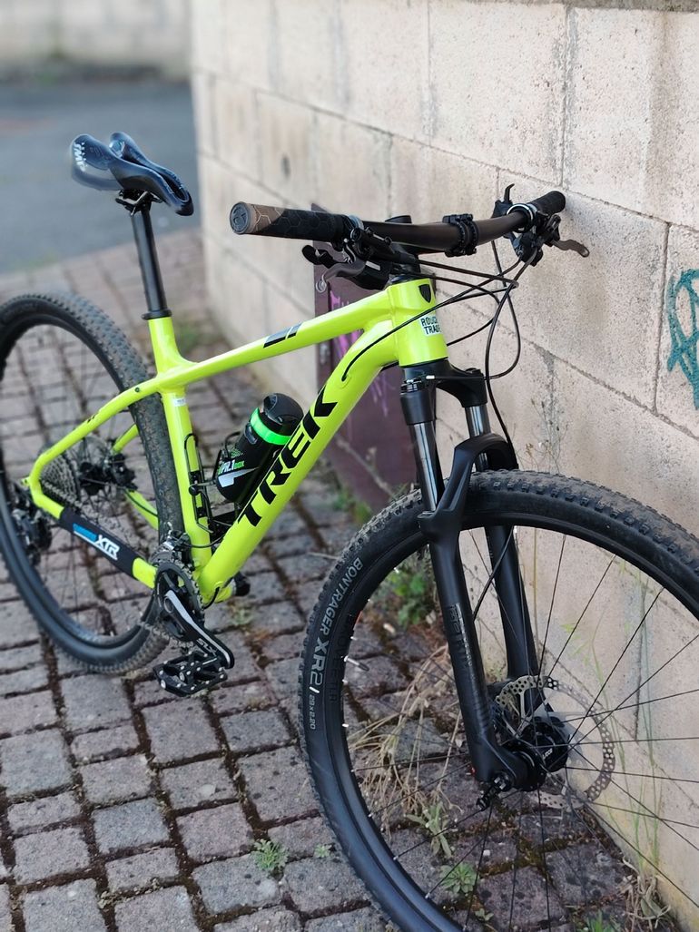 Used Trek X-Caliber 9 2019 2019 Mountainbike, Green, 27.5, 29 — image 9 of 13