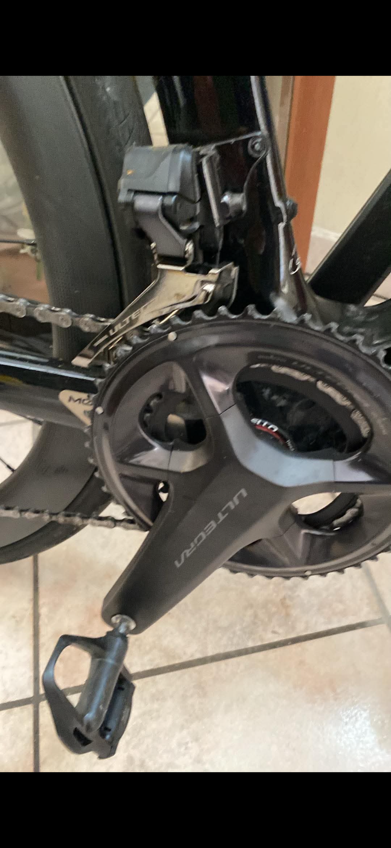 Used Pinarello F7 ULTEGRA Di2 2023 2023 Road & Gravel, Red — image 4 of 4