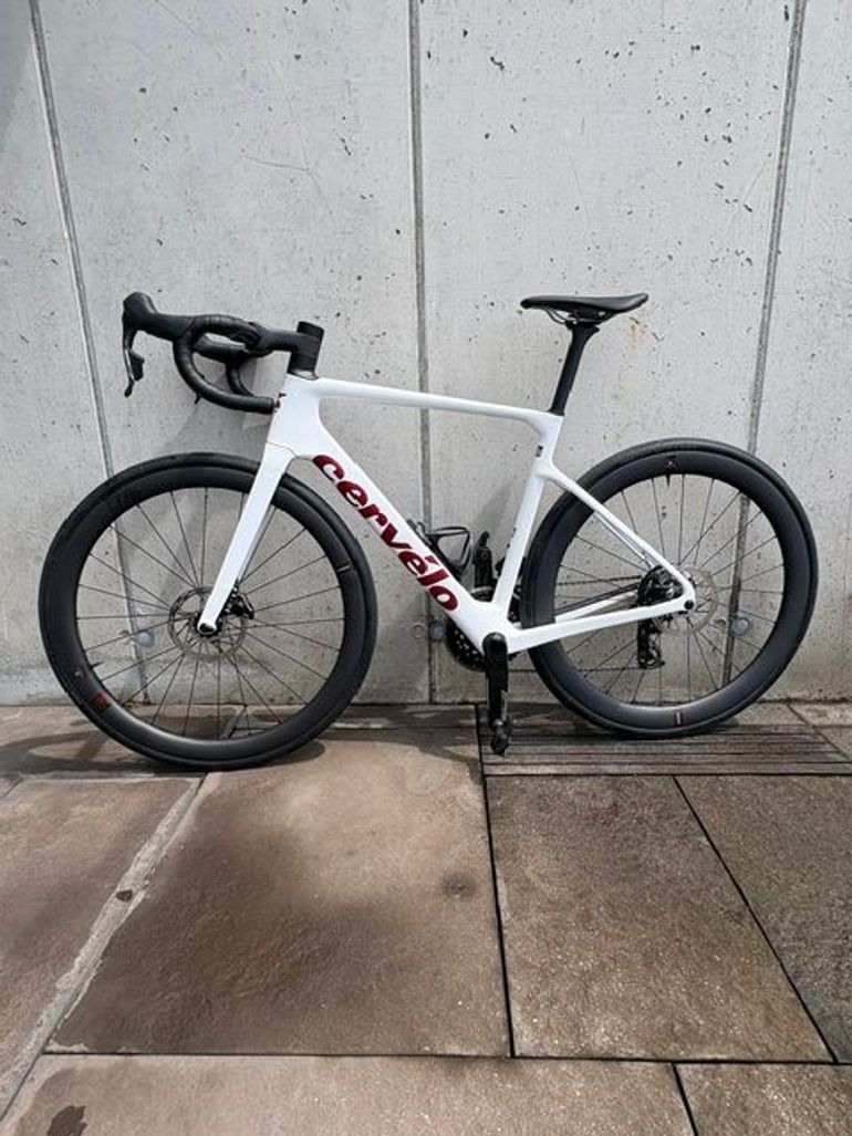 Used Cervélo Caledonia Force AXS 2025 2025 Road & Gravel, White — image 1 of 3