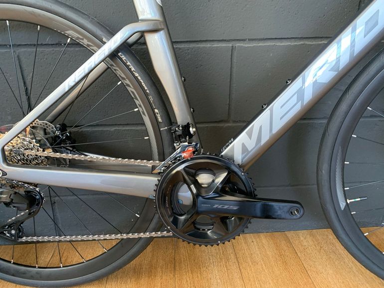 Used Merida REACTO 4000 2025 2025 Road & Gravel, Light Gray — image 3 of 8
