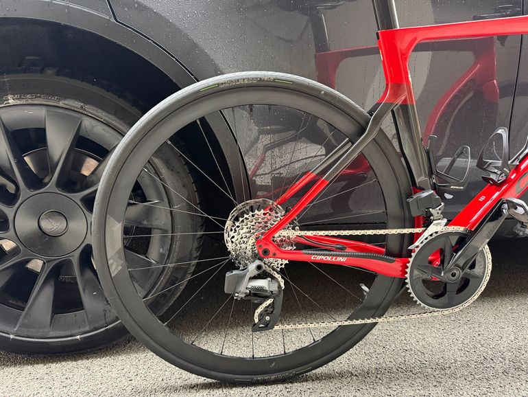 Used Cipollini Bond SRAM Rival eTap AXS 2024 Road & Gravel, Rot — image 3 of 13