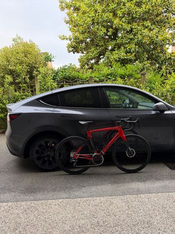 Used Cipollini Bond SRAM Rival eTap AXS 2024 Road & Gravel, Rot — image 2 of 13