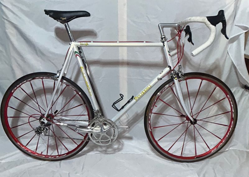 Used Pelizzoli Vintage Steel Road Bike Campagnolo Record Fulcrum 62cm 1993 Road & Gravel