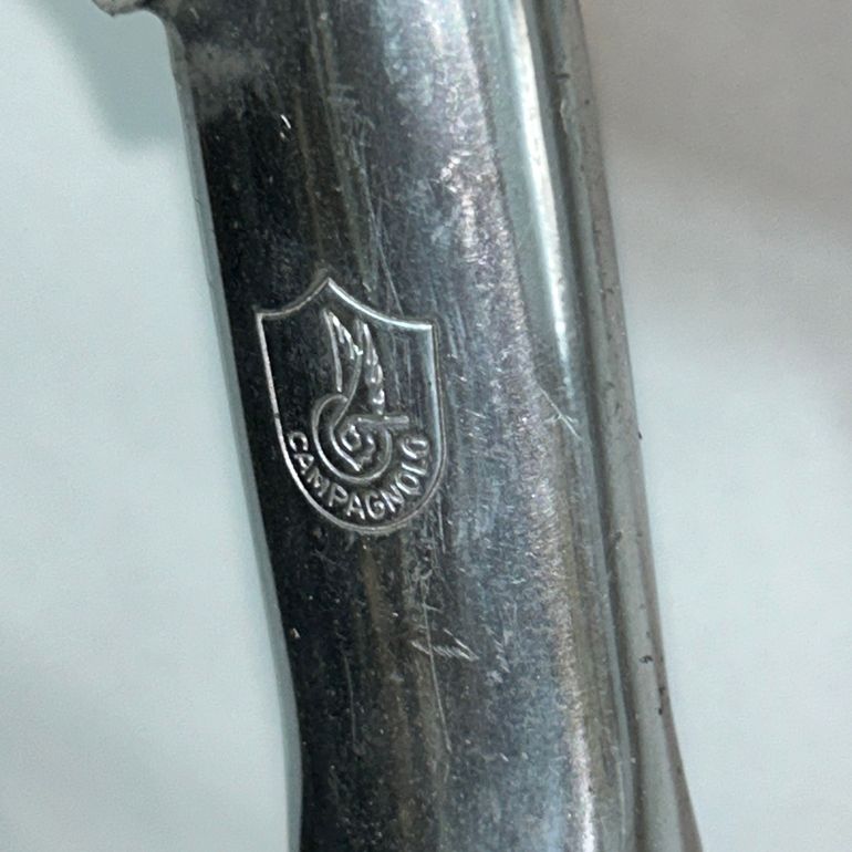 Used Pelizzoli Vintage Steel Road Bike Campagnolo Record Fulcrum 62cm 1993 Road & Gravel, White — image 15 of 29