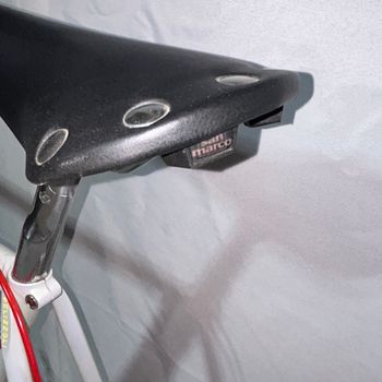 Used Pelizzoli Vintage Steel Road Bike Campagnolo Record Fulcrum 62cm 1993 Road & Gravel, White — image 21 of 29