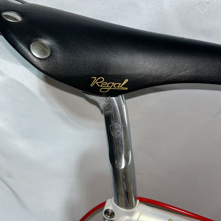 Used Pelizzoli Vintage Steel Road Bike Campagnolo Record Fulcrum 62cm 1993 Road & Gravel, White — image 22 of 29