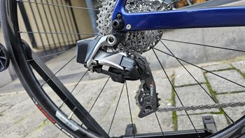 Used Merida Scultura Bahrain Edition Disc Sram Red Etap Axs 2020 Road & Gravel, Blue — image 6 of 17