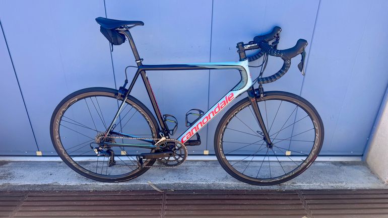 Used Cannondale SuperSix Evo HM Dura Ace 2017 2017 Road & Gravel, Blue — image 3 of 6