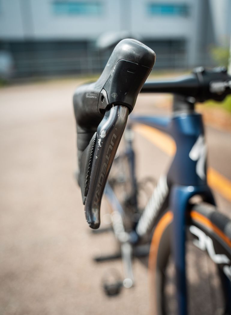 Used Specialized Tarmac SL8 Expert - Shimano Ultegra Di2 2025 2025 Road & Gravel, Blue — image 9 of 13