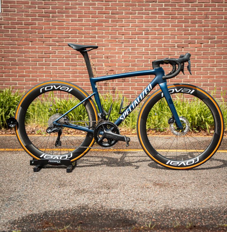 Used Specialized Tarmac SL8 Expert - Shimano Ultegra Di2 2025 2025 Road & Gravel, Blue — image 1 of 13