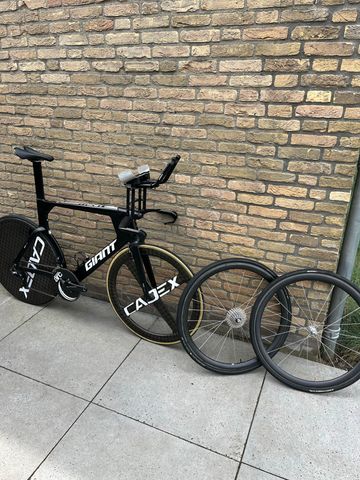 Used Giant Trinity Shimano Dura Ace Di2 2019 Road & Gravel, Black — image 21 of 24