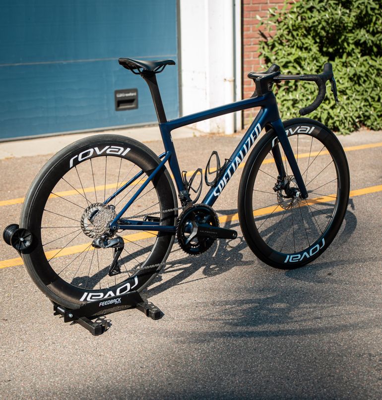 Used Specialized Tarmac SL8 Expert - Shimano Ultegra Di2 2025 2025 Road & Gravel, Blue — image 2 of 13